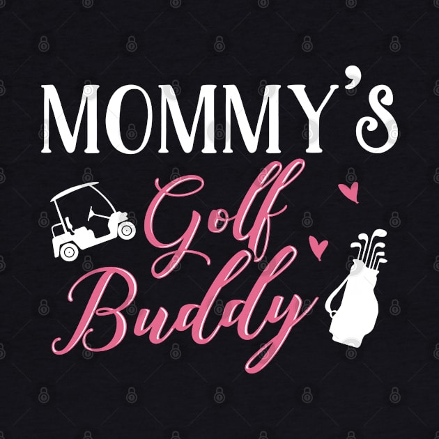 Golf Mom and Baby Matching T-shirts Gift by KsuAnn